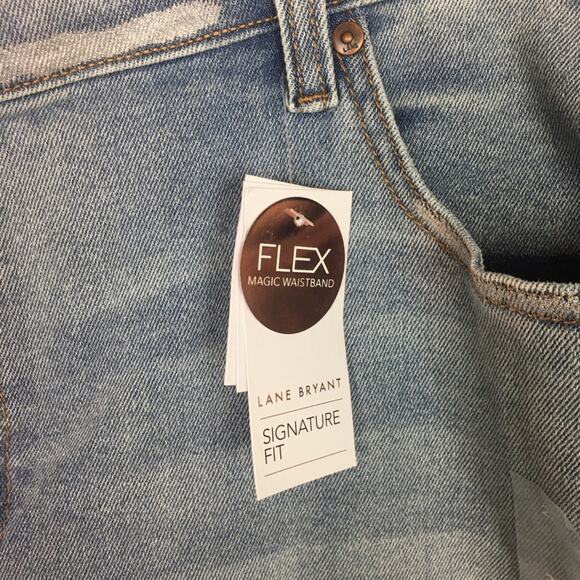 Lane Bryant Blue Signature Fit Skinny NWT Jeans 22 - Picture 5 of 8